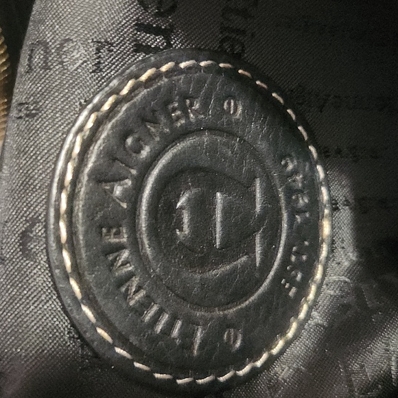 Etienne Aigner black leather shoulder bag - Picture 2 of 15